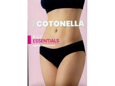 Дамска бикина Essentials Cotonella Модел 3362-1h100-2025-3 броя Дамска бикина Essentials Cotonella Модел 3362-1h100-2025-3 броя
