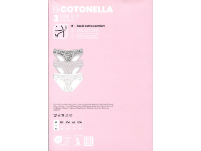 Дамска бикина Essentials Cotonella Модел 3362-4f100 - 3 броя