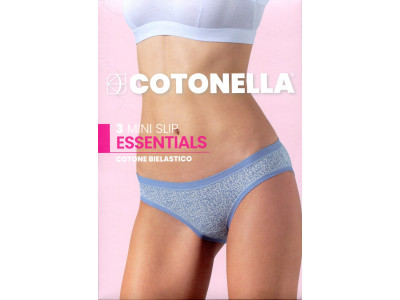 Дамска бикина бразилиана Essentials Cotonella Модел 3362-4g100-3 броя