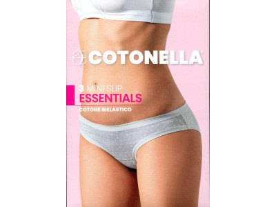 Дамска бикина Essentials Cotonella Модел 3362-5f100 - 3 броя