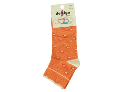 Дамски чорапи Design с къс конч