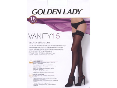 Силиконови чорапи GOLDEN LADY VANITY 15 DEN