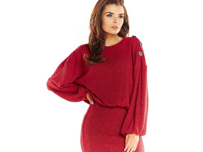 Пуловер класически модел 139513 awama