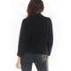 Дамски пуловер класически модел 149743 awama