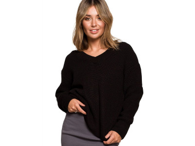 Дамски пуловер класически модел 157592 BE Knit
