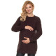 Дамски пуловер за бременни модел 157831 PeeKaBoo
