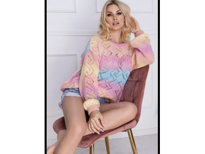 Дамски пуловер класически модел 163194