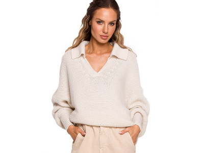 Дамски пуловер класически модел 163621