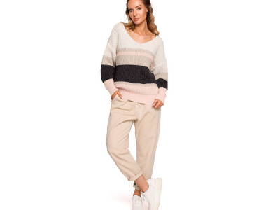 Дамски пуловер класически модел 163626
