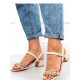 Дамски сандали с ток модел 165101 Inello