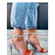Дамски сандали с ток модел 166550 Inello