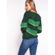 Дамски пуловер класически модел 170055 MKM