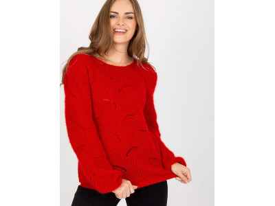 Дамски пуловер класически модел 170123 Och Bella