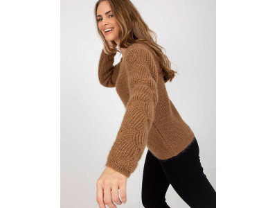Дамски пуловер класически модел 170125 Och Bella