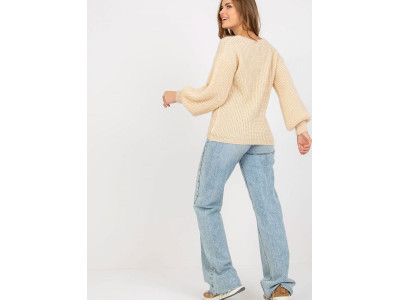 Дамски пуловер класически модел 170128 Och Bella