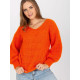Дамски пуловер класически модел 170130 Och Bella