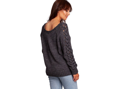 Дамски пуловер класически модел 170243 BE Knit