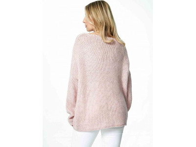 Дамски пуловер класически модел 172114 Figl