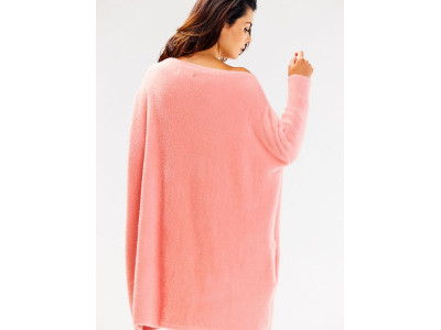 Дамски дълъг пуловер модел 187181 awama
