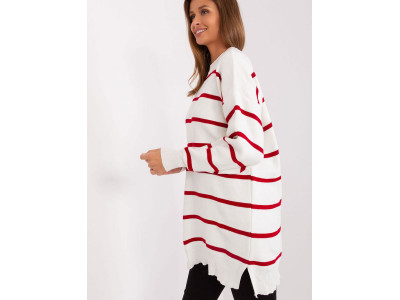 Дамски дълъг пуловер модел 187500 Factory Price