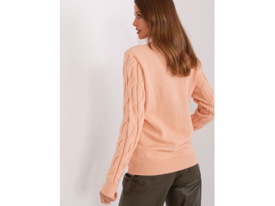Дамски пуловер класически модел 187568 AT