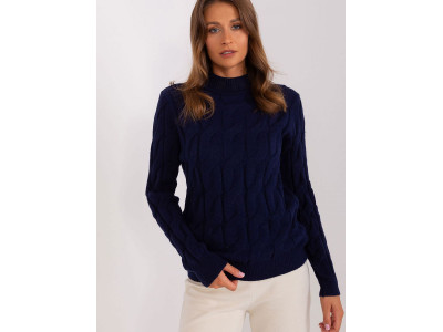 Дамски пуловер класически модел 187570 AT