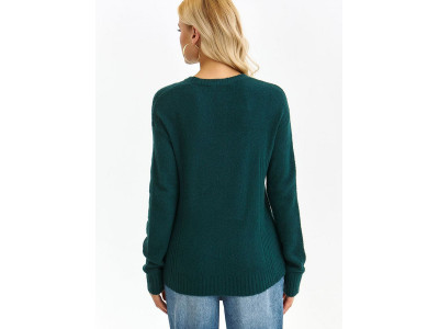 Дамски пуловер класически модел 187692 Top Secret