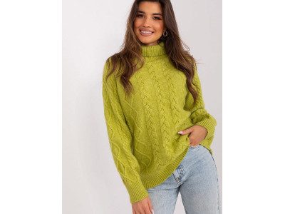 Дамски пуловер класически модел 187743 AT