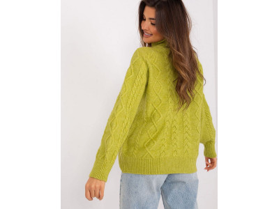Дамски пуловер класически модел 187743 AT