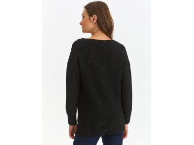 Дамски пуловер класически модел 187999 Top Secret