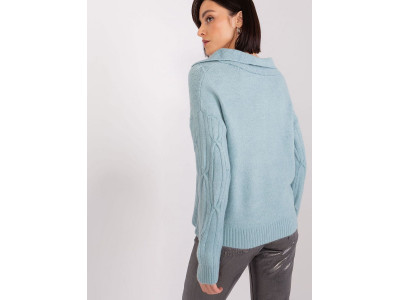 Дамски пуловер класически модел 188272 AT