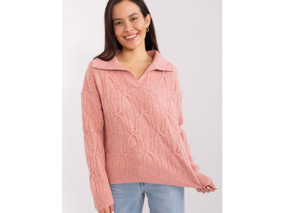 Дамски пуловер класически модел 188274 AT