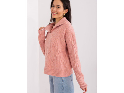 Дамски пуловер класически модел 188274 AT