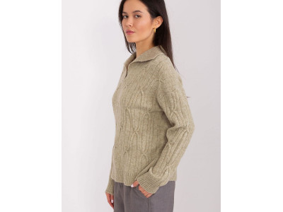 Дамски пуловер класически модел 188275 AT