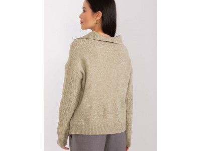 Дамски пуловер класически модел 188275 AT