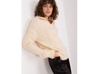 Дамски пуловер класически модел 188276 AT