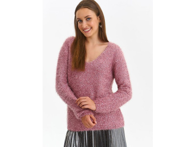 Дамски пуловер класически модел 188957 Top Secret