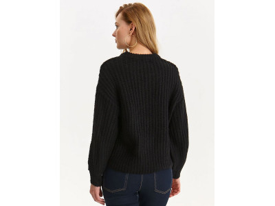 Дамски пуловер класически модел 188960 Top Secret
