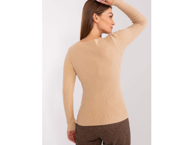 Дамски пуловер класически модел 189692 Factory Price