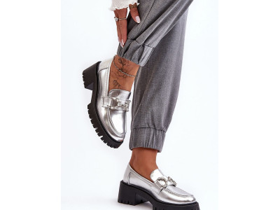 Дамска обувка с дебел ток модел 189876 Step in style
