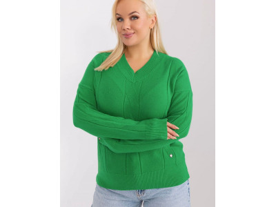 Дамски пуловер класически модел 190052 Factory Price