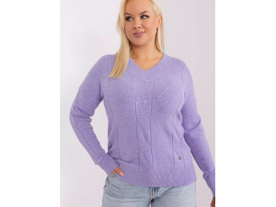 Дамски пуловер класически модел 190054 Factory Price
