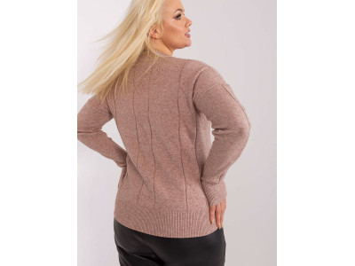 Дамски пуловер класически модел 190055 Factory Price