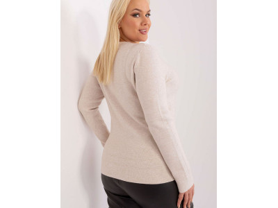 Дамски пуловер класически модел 190062 Factory Price