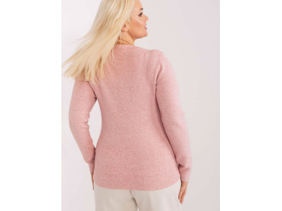 Дамски пуловер класически модел 190063 Factory Price
