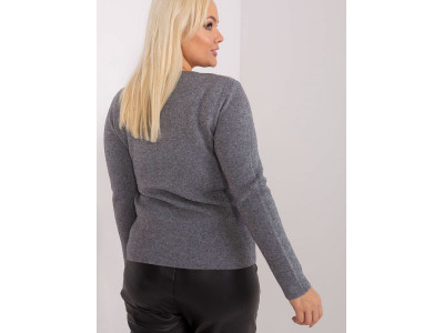 Дамски пуловер класически модел 190065 Factory Price