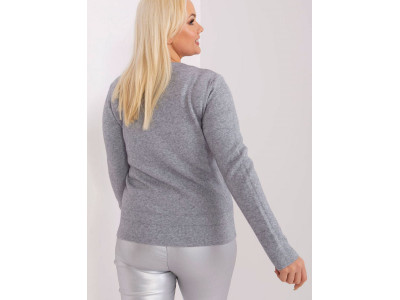 Дамски пуловер класически модел 190070 Factory Price
