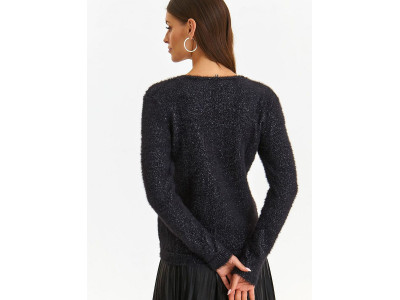 Дамски пуловер класически модел 190301 Top Secret