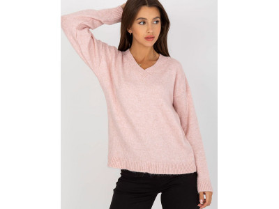 Дамски пуловер класически модел 170354 Rue Paris