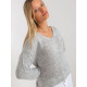 Дамски пуловер класически модел 170460 Och Bella